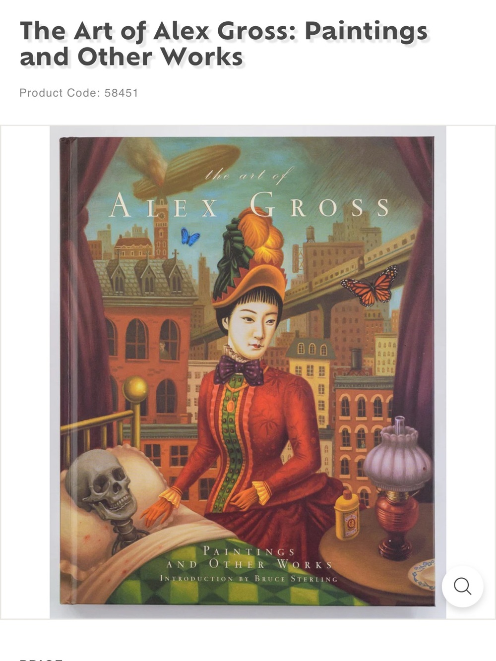 Art Book Poster - Red and Green Vintage Illustration